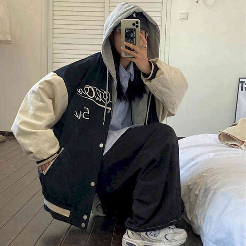 women's jackets jaqueta moletom masculina e feminina, casaco de beisebol duas peças solto estilo hip hop, com veludo, falso, kkwe, Black;brown
women's jackets jaqueta moletom masculina e feminina, casaco de beisebol duas peças solto estilo hip hop, com veludo, falso, kkwe, Black;brown