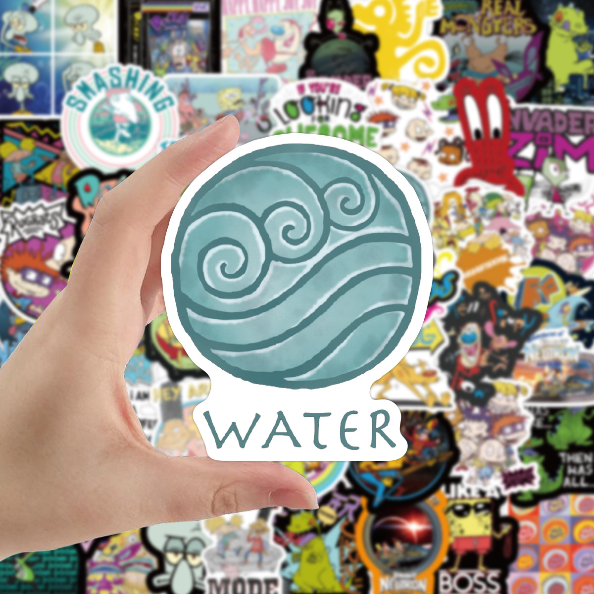 50pcs/set poster Small waterproof Skateboard stickers Classical 90s cartoon Graffiti For notebook laptop bottle Helmet Car sticker PVC Guitar Decals
50pcs/set poster Small waterproof Skateboard stickers Classical 90s cartoon Graffiti For notebook laptop bottle Helmet Car sticker PVC Guitar Decals