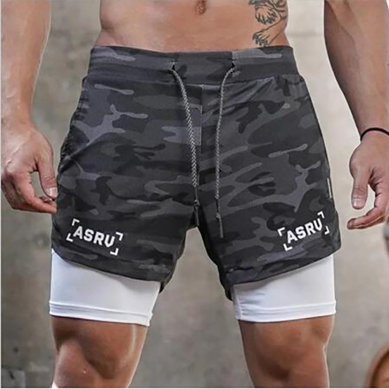 Running Shorts Men Fitness Gyms Training Sports Dry Workout Sport Jogging Double Deck Summer, Green camouflage
Running Shorts Men Fitness Gyms Training Sports Dry Workout Sport Jogging Double Deck Summer, Green camouflage