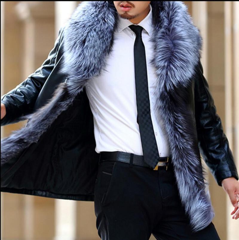 Men's Fur & Faux -3xl Winter Casual Luxurious Large Collar Jackets Leather Coat Sheep Slim Thicken Warm Overcoats, Black
Men's Fur & Faux -3xl Winter Casual Luxurious Large Collar Jackets Leather Coat Sheep Slim Thicken Warm Overcoats, Black