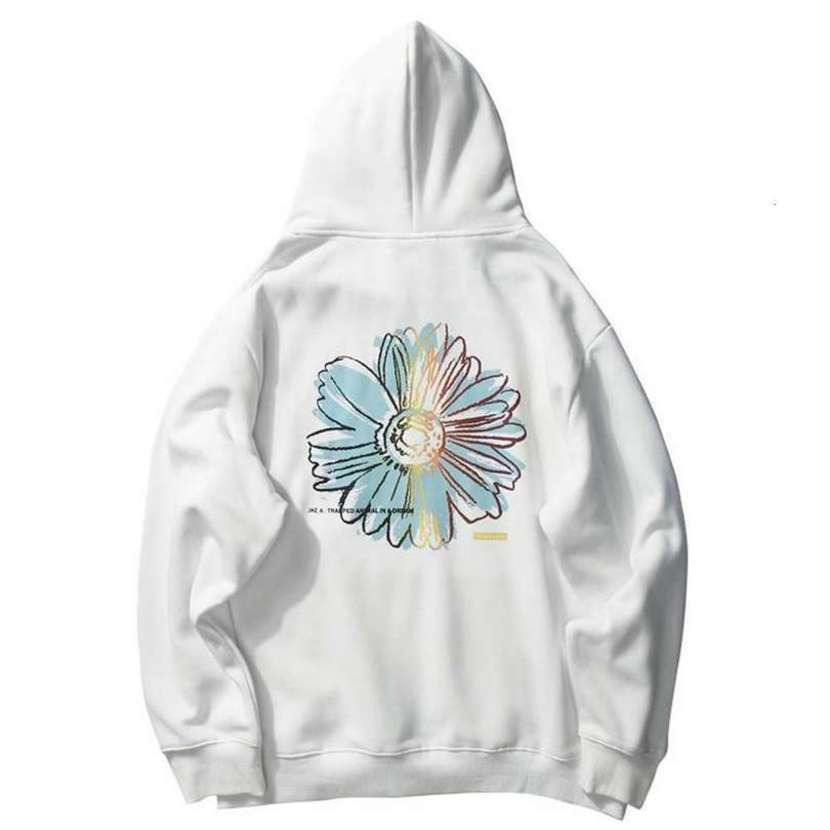 Men Streetwear Hip Hop Sweatshirt Daisy Bloem Winter Fleece Hoodie Trui Katoen Harajuku Flowers Sweater Losse, Black
Men Streetwear Hip Hop Sweatshirt Daisy Bloem Winter Fleece Hoodie Trui Katoen Harajuku Flowers Sweater Losse, Black