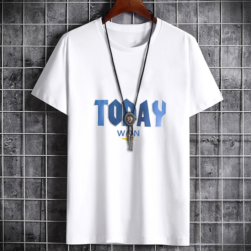 Today Letter Stylish Light Cotton T Shirts 2021 Summer Men Youth Boys Casual Tees Quick Dry Quality, White;black
Today Letter Stylish Light Cotton T Shirts 2021 Summer Men Youth Boys Casual Tees Quick Dry Quality, White;black
