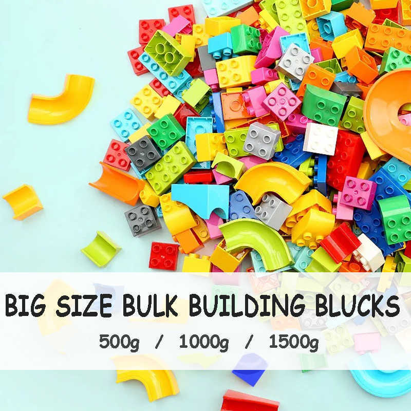 Big Size Brick Colorful Bulk Bricks Base Plates Assemble Toys DIY Buildatible Block Ting Blocks Compoys for Children Lego Duplo H0917
Big Size Brick Colorful Bulk Bricks Base Plates Assemble Toys DIY Buildatible Block Ting Blocks Compoys for Children Lego Duplo H0917