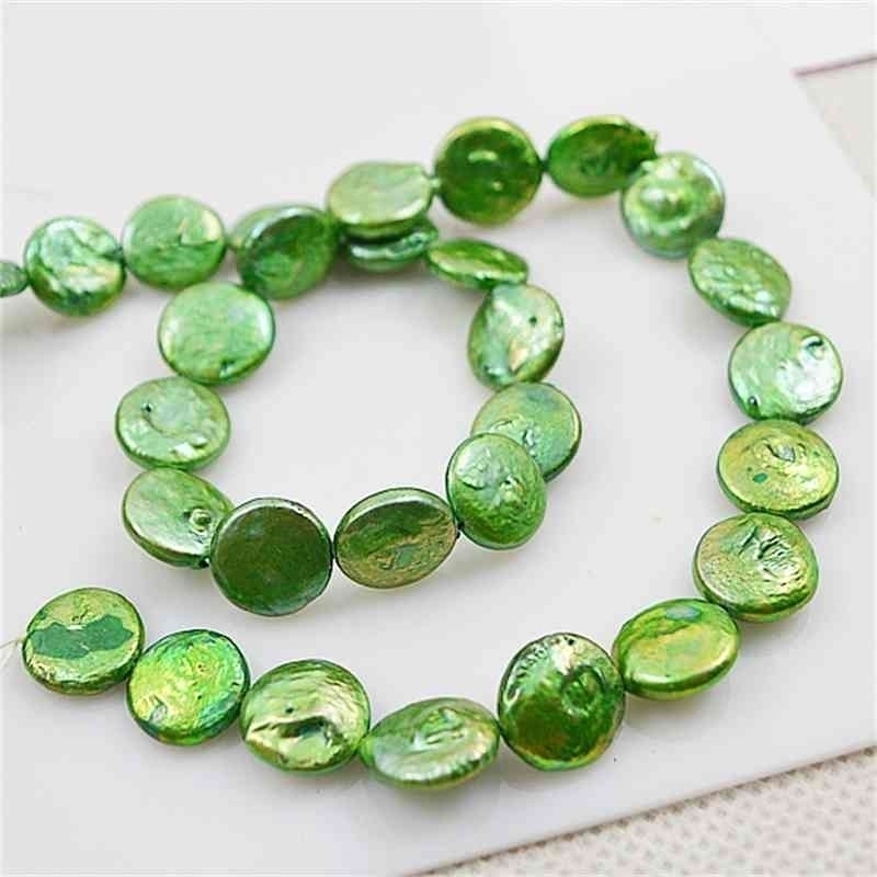 Super design sense of handmade jewelry Green Color 11-12mm Coin Freshwater Pearl Loose Beads DIY Fashion Jewelry For Women Gift
Super design sense of handmade jewelry Green Color 11-12mm Coin Freshwater Pearl Loose Beads DIY Fashion Jewelry For Women Gift