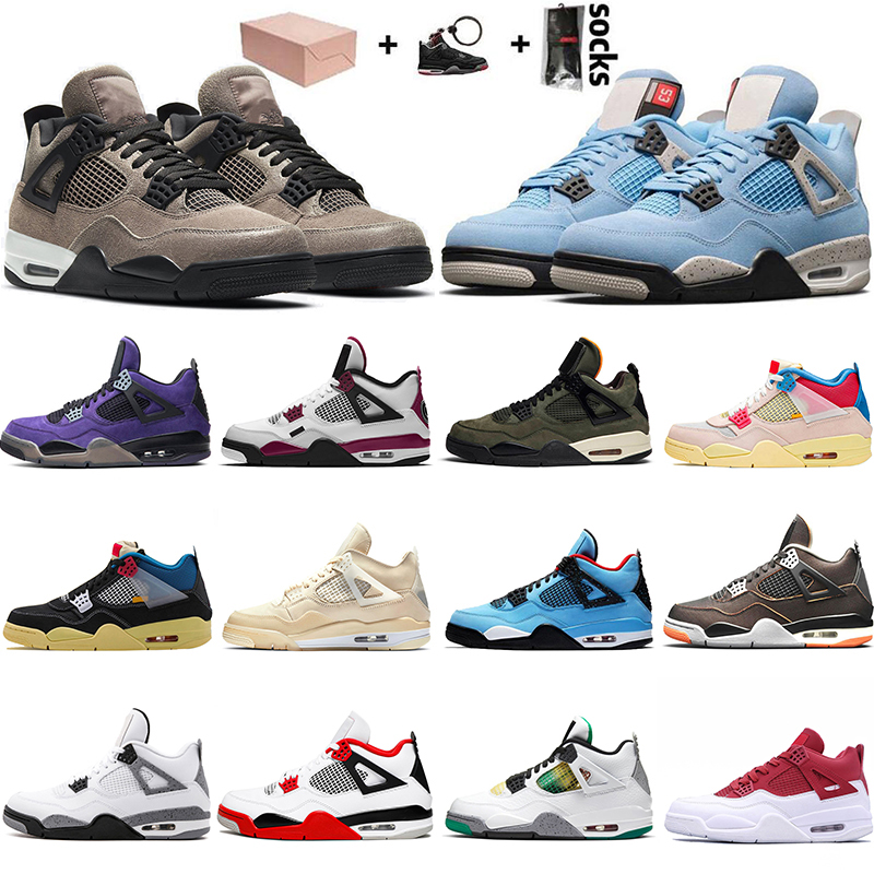 Men Women Basketball Shoes 4s University Blue 2021 Fire Red Taupe Haze With Box Jumpman 4 Shoe SailTrainers Sneakers Sports Size 40-47, Item1 taupe haze 40-47
Men Women Basketball Shoes 4s University Blue 2021 Fire Red Taupe Haze With Box Jumpman 4 Shoe SailTrainers Sneakers Sports Size 40-47, Item1 taupe haze 40-47
