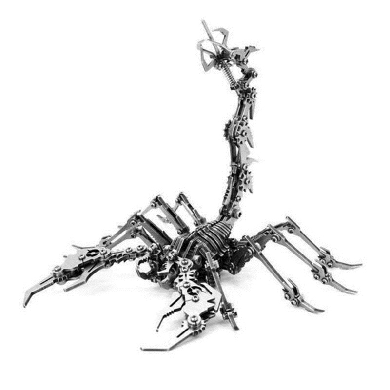 3D Metal Model Puzzle DIY Assembled Scorpion King Dragon Jigsaw Detachable Puzzle Zodiac Steel Model Ornament Dropship 210727
3D Metal Model Puzzle DIY Assembled Scorpion King Dragon Jigsaw Detachable Puzzle Zodiac Steel Model Ornament Dropship 210727