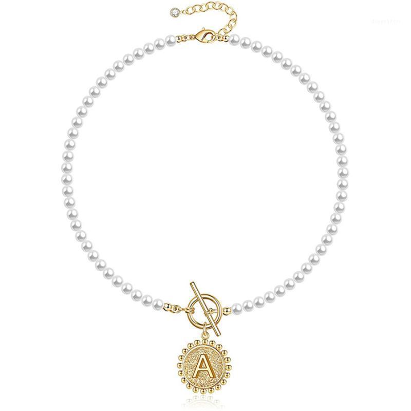 Chains 2021 Fashion Women A Letter Choker Pearl Necklace Delicate Party Toggle Button Wholesale
Chains 2021 Fashion Women A Letter Choker Pearl Necklace Delicate Party Toggle Button Wholesale