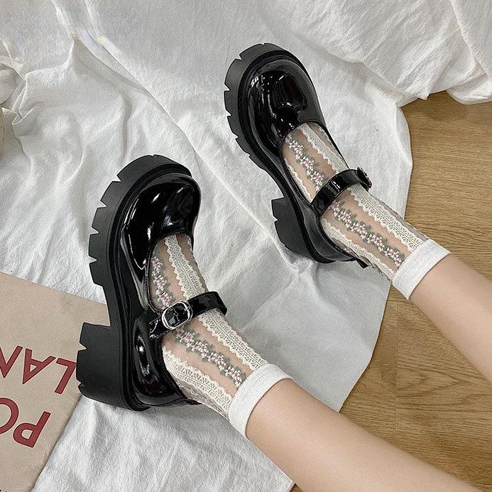 Dress Shoes Low Heel Women Models Mary Jane Japanese High Heels Platform Harajuku Vintage Lolita Loafers, Matte-black
Dress Shoes Low Heel Women Models Mary Jane Japanese High Heels Platform Harajuku Vintage Lolita Loafers, Matte-black