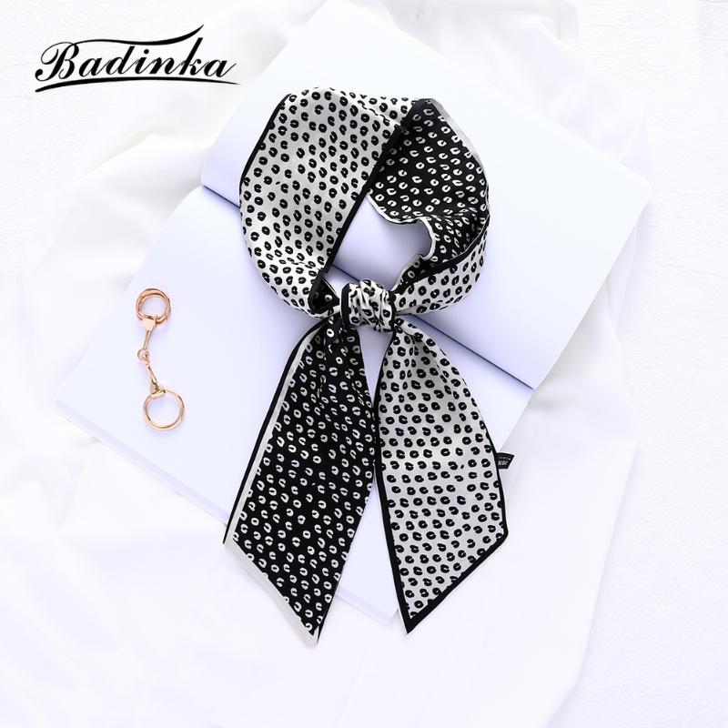 Scarves Badinka 2021 Designer Silk Satin Hair Wrap Scarf Headscarf Women Long Purse Ribbon Tie Headband Scarfs For Ladies Foulards, Blue;gray
Scarves Badinka 2021 Designer Silk Satin Hair Wrap Scarf Headscarf Women Long Purse Ribbon Tie Headband Scarfs For Ladies Foulards, Blue;gray