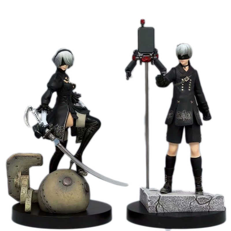 Anime Action Figrue 15cm Nier Automata Figure PVC 9S 2B Figure Toys YoRHa No. 2 Type B Collectible Model Gift For Boy Q0722
Anime Action Figrue 15cm Nier Automata Figure PVC 9S 2B Figure Toys YoRHa No. 2 Type B Collectible Model Gift For Boy Q0722
