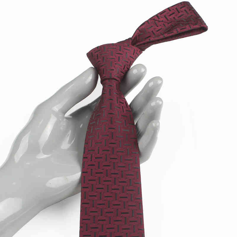 Necktie Scarf Corbata Trendy Korean Tie Men's Width 6cm Narrow Shirt Black White Wine Red Navy