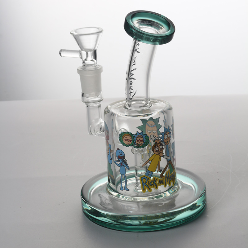 Hookah glass bong water pipe thick material for smoking 6.7 inch small Rick & Morty bongs dab rig water bottle female 14mm oil rigs with quartz banger
Hookah glass bong water pipe thick material for smoking 6.7 inch small Rick & Morty bongs dab rig water bottle female 14mm oil rigs with quartz banger