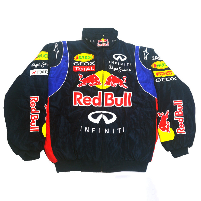 Red Team Bull Men Winter Jacket High Street Men's Motorcycle Jackets Coat F1 Formula One Racing Suit Loose Windproof Outerwear, Black;brown
Red Team Bull Men Winter Jacket High Street Men's Motorcycle Jackets Coat F1 Formula One Racing Suit Loose Windproof Outerwear, Black;brown