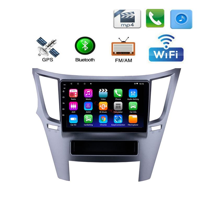 9 inch Android car dvd Multimedia Player for Subaru Outback 2010-2016 LHD with USB WIFI support TPMS DVR SWC Carplay