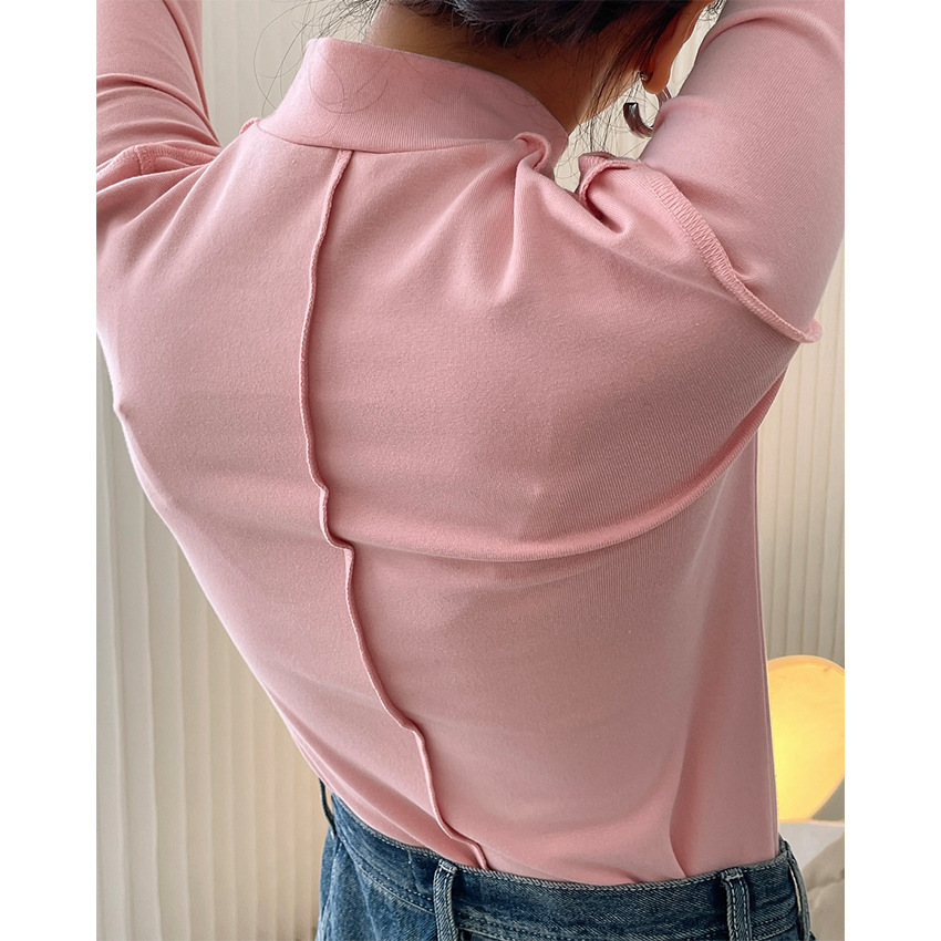 autumn and winter new korea simple suede soft high neck bottomed t-shirt slim, warm, soft waxy inner for women, Gray;blue
autumn and winter new korea simple suede soft high neck bottomed t-shirt slim, warm, soft waxy inner for women, Gray;blue
