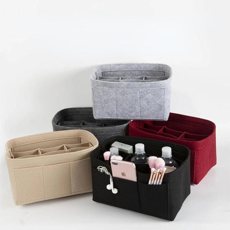 Car Organizer Felt Handbag Insert Organiser Women Purse Liner Bag Travel Casual Home Storage Bags
Car Organizer Felt Handbag Insert Organiser Women Purse Liner Bag Travel Casual Home Storage Bags