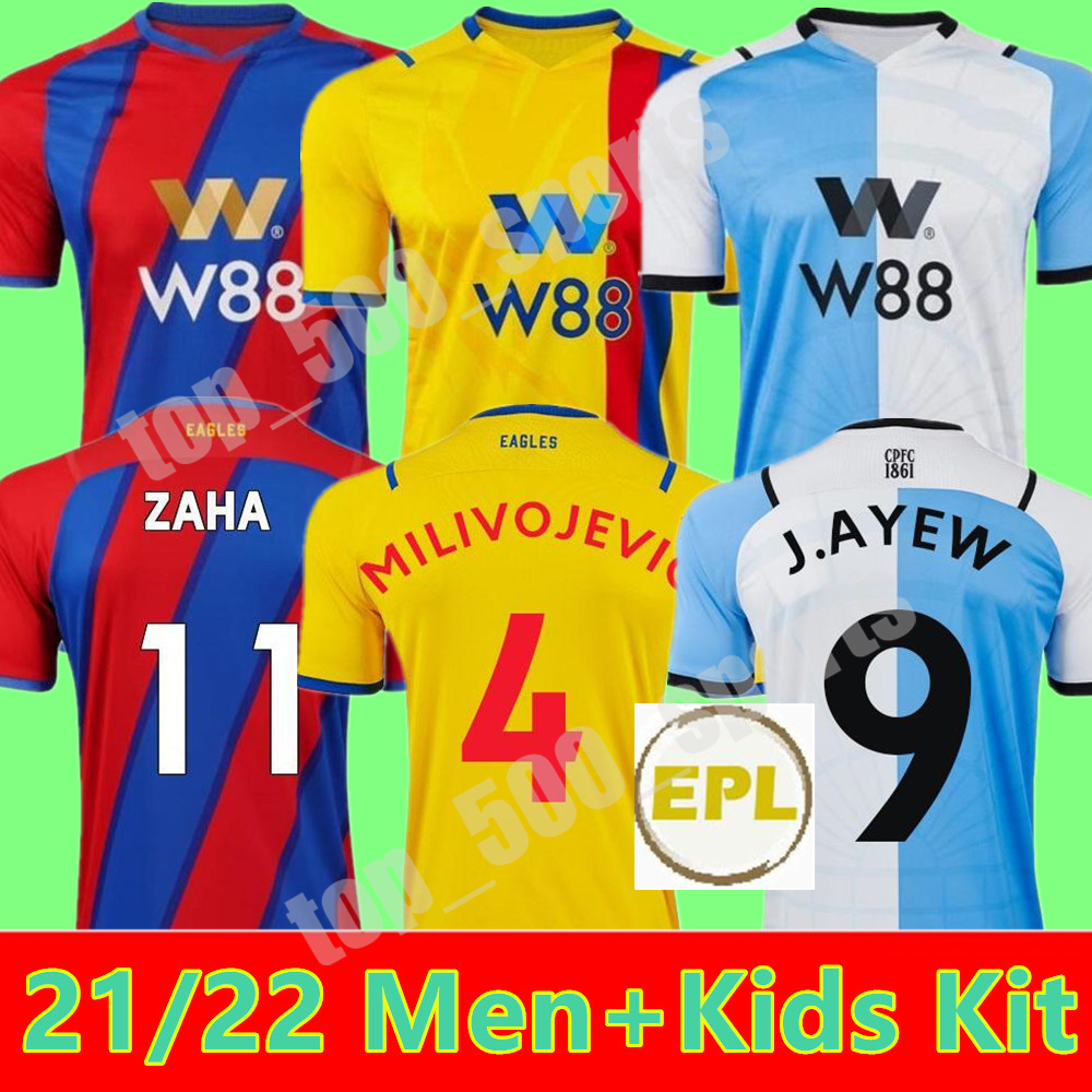 21 22 Crystal Soccer Jerseys Palace ZAHA EZE 2021 2022 MILIVOJEVIC J.AYEW BENTEKE MATETA McARTHUR Football Shirt RIEDEWALD adult Mens Uniform Kids Kit youth, 3rd kids
21 22 Crystal Soccer Jerseys Palace ZAHA EZE 2021 2022 MILIVOJEVIC J.AYEW BENTEKE MATETA McARTHUR Football Shirt RIEDEWALD adult Mens Uniform Kids Kit youth, 3rd kids