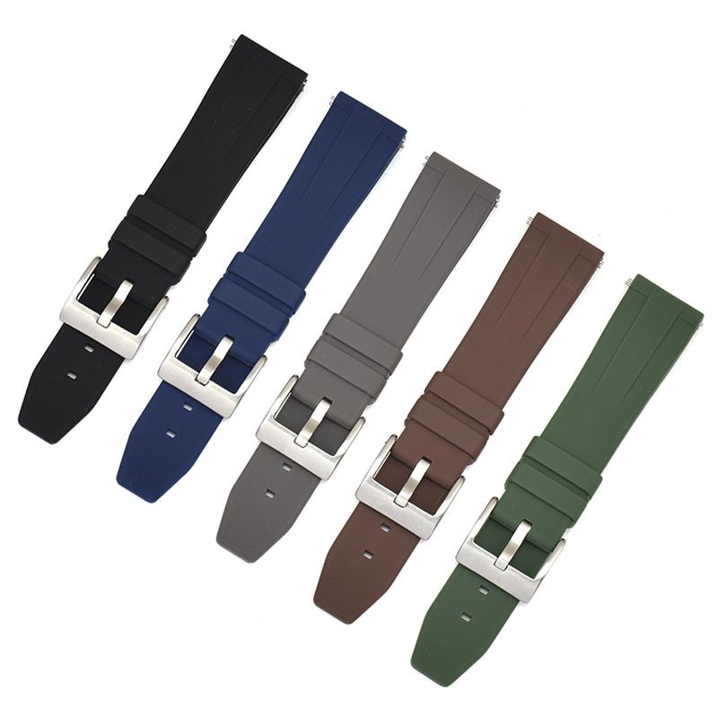 Watch Bands Silicone Ruber Strap Band 18mm 20mm 22mm 24mm Watchbands Waterproof Belt Accessories Quick Release Spring Bar
Watch Bands Silicone Ruber Strap Band 18mm 20mm 22mm 24mm Watchbands Waterproof Belt Accessories Quick Release Spring Bar
