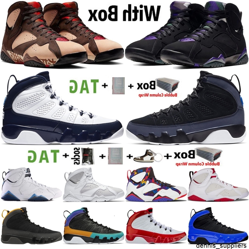 2021 With Box Jumpman 7 7s Patta X Ray Allen Olympic Mens Basketball Shoes 9 9s UNC Racer Blue Trainers Sneakers Size 7-13, 16
2021 With Box Jumpman 7 7s Patta X Ray Allen Olympic Mens Basketball Shoes 9 9s UNC Racer Blue Trainers Sneakers Size 7-13, 16