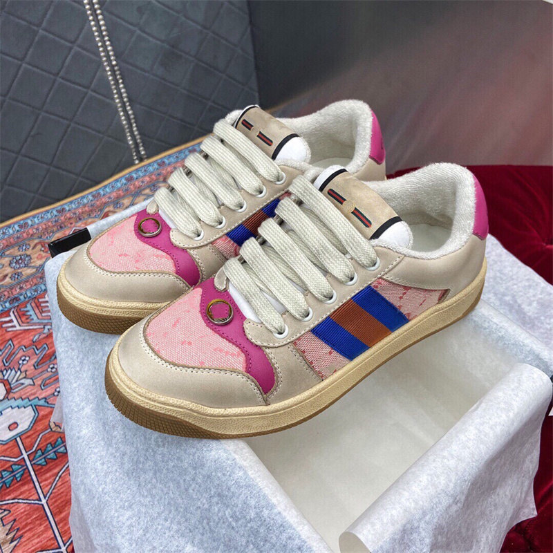 A small dirty shoes Designer Casual shoe Distressed Screener Sneakers board Men Women Sneaker Classic Blue Red Stripe Low Top Leather, Color9
A small dirty shoes Designer Casual shoe Distressed Screener Sneakers board Men Women Sneaker Classic Blue Red Stripe Low Top Leather, Color9