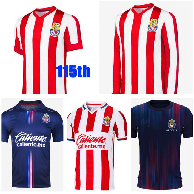 20 21 22 Chivas soccer jerseys 115th Anniversary 2021 liga mx Guadalajara Home 115 year football shirt A.VEGA MACIAS U.ANTUNA C.CALDERON BRIZUELA long sleeve uniforms, Blue
20 21 22 Chivas soccer jerseys 115th Anniversary 2021 liga mx Guadalajara Home 115 year football shirt A.VEGA MACIAS U.ANTUNA C.CALDERON BRIZUELA long sleeve uniforms, Blue