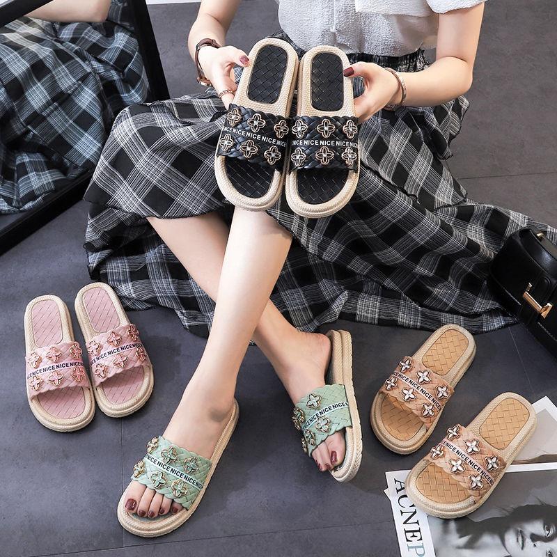 Slippers Female Roman Style Four-Leaf Clover Fashion Casual Flat-Bottomed Shoes Net Red Sandals And Women, Pink
Slippers Female Roman Style Four-Leaf Clover Fashion Casual Flat-Bottomed Shoes Net Red Sandals And Women, Pink