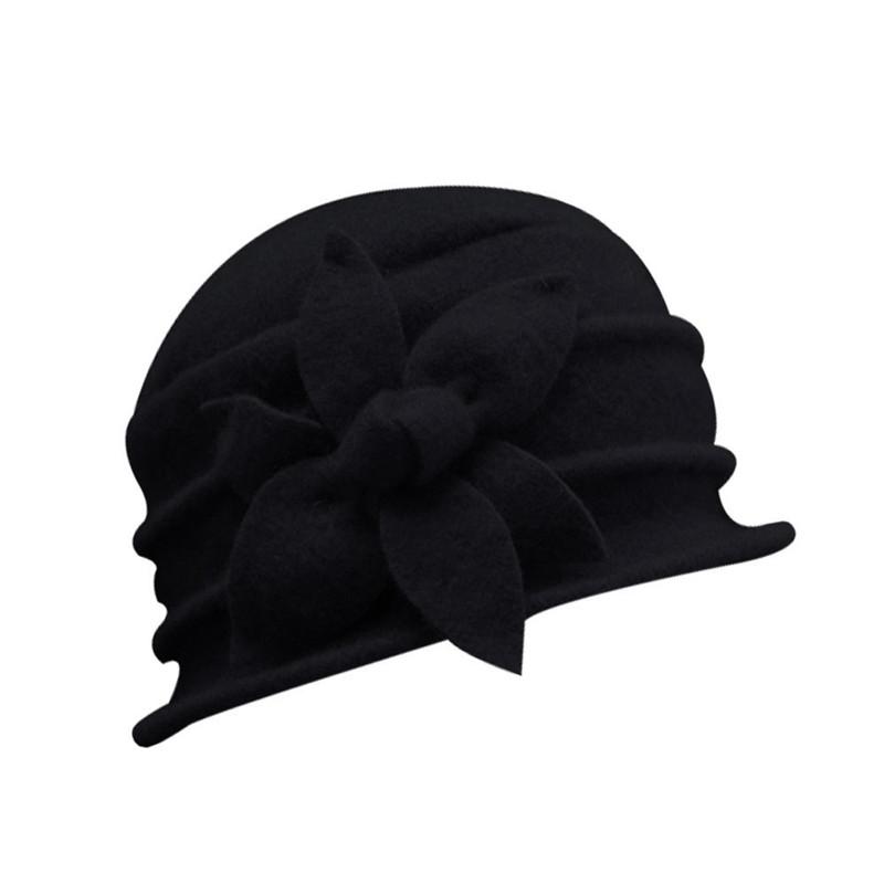 Women Fashion Style Soft Wool Winter Warm Flowers Cap Crossed Turban Hat Wide Brim Hats, White
Women Fashion Style Soft Wool Winter Warm Flowers Cap Crossed Turban Hat Wide Brim Hats, White
