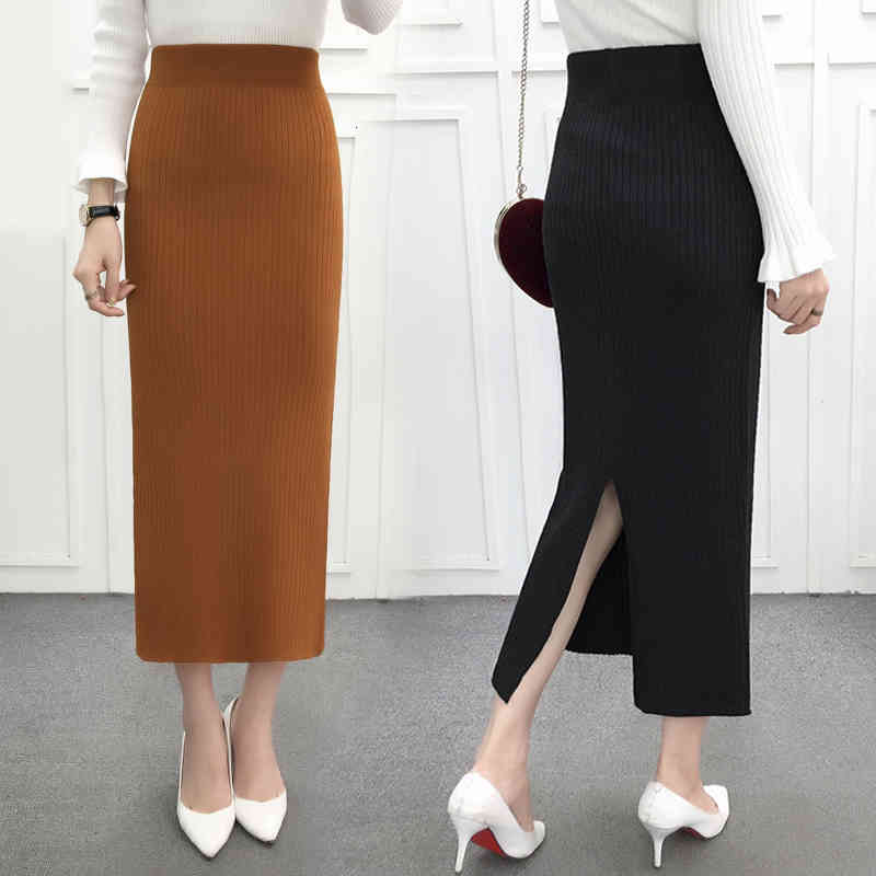 Skirts Spring Maxi Long Knitted Split Hip Package Side Buttons OL Knit Autumn Burgundy Green Khaki OZ5Q
Skirts Spring Maxi Long Knitted Split Hip Package Side Buttons OL Knit Autumn Burgundy Green Khaki OZ5Q
