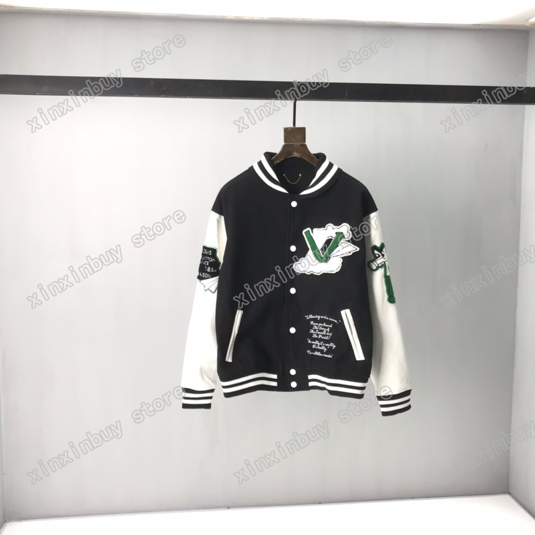 21ss mens women designers Jackets White cloud towel embroidery Woolen cloth letters clothes streetwear Coats Outerwear Hooded men Clothing C, Black;brown
21ss mens women designers Jackets White cloud towel embroidery Woolen cloth letters clothes streetwear Coats Outerwear Hooded men Clothing C, Black;brown