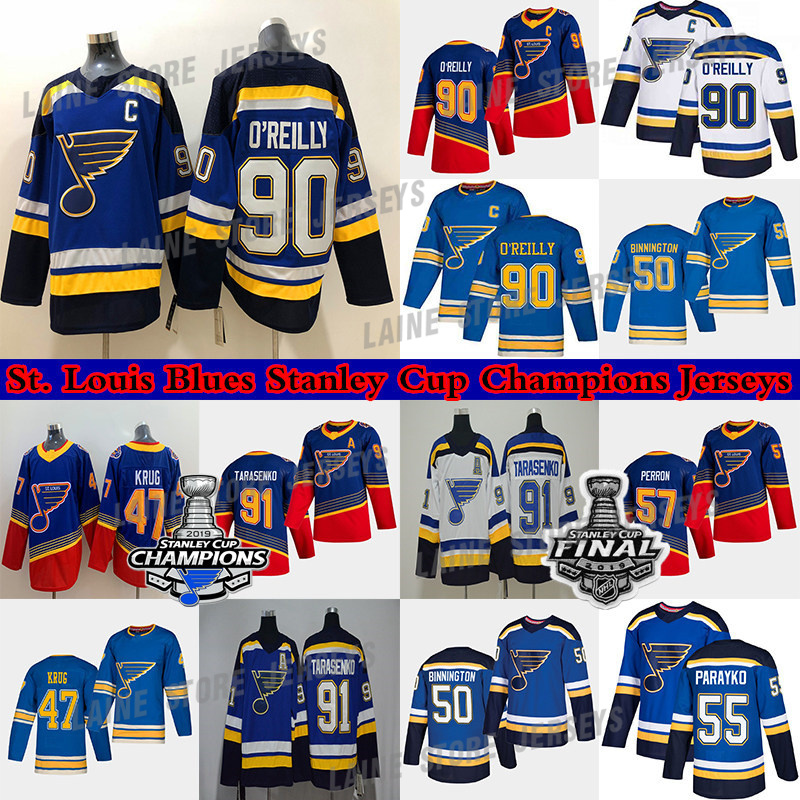 St. Louis Blues jersey Stanley Cup Champions 90 Ryan O'Reilly 50 Binnington 91 Tarasenko 47 Torey Krug Schwartz Parayko Schenn hockey jerseys, White
St. Louis Blues jersey Stanley Cup Champions 90 Ryan O'Reilly 50 Binnington 91 Tarasenko 47 Torey Krug Schwartz Parayko Schenn hockey jerseys, White