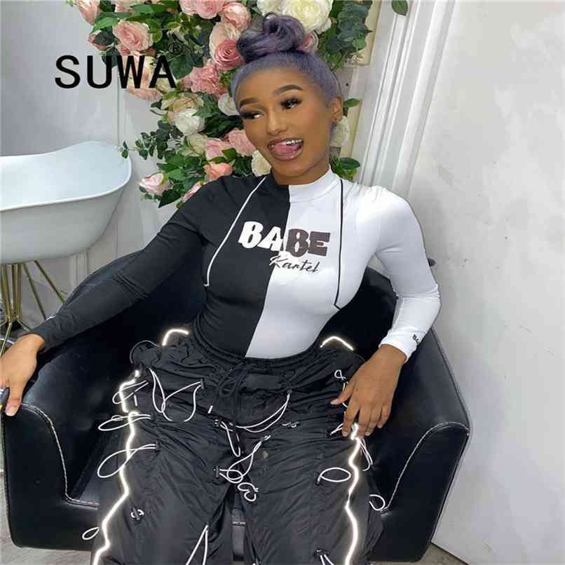 Black White Letter Printed Vintage Casual Top Tunic Loungewear Women Long Sleeve Slim Fit Pullover Sweatshirt Sports Tee 210525
Black White Letter Printed Vintage Casual Top Tunic Loungewear Women Long Sleeve Slim Fit Pullover Sweatshirt Sports Tee 210525