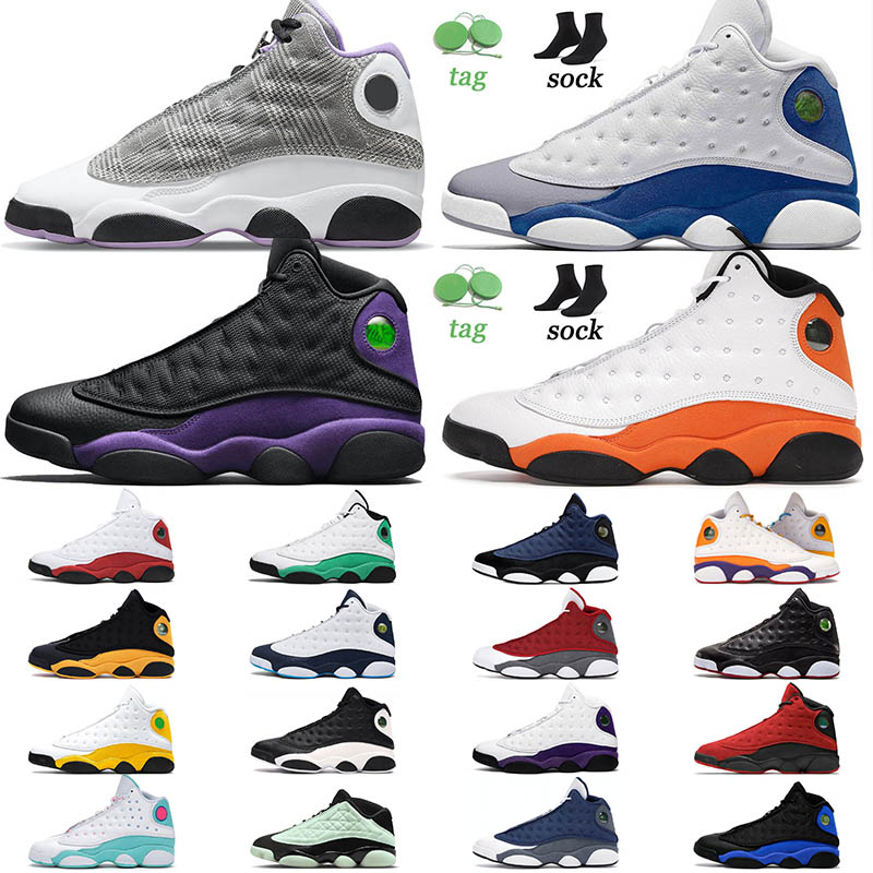 Oversize 36-47 Men 13 13s Basketball Shoes Jumpman French Blue Brave Blue Reverse Bred Court Purple Flint Cap And Gown DMP Lucky Green Womens Sneakers Trainers, D31 grey toe 40-47
Oversize 36-47 Men 13 13s Basketball Shoes Jumpman French Blue Brave Blue Reverse Bred Court Purple Flint Cap And Gown DMP Lucky Green Womens Sneakers Trainers, D31 grey toe 40-47