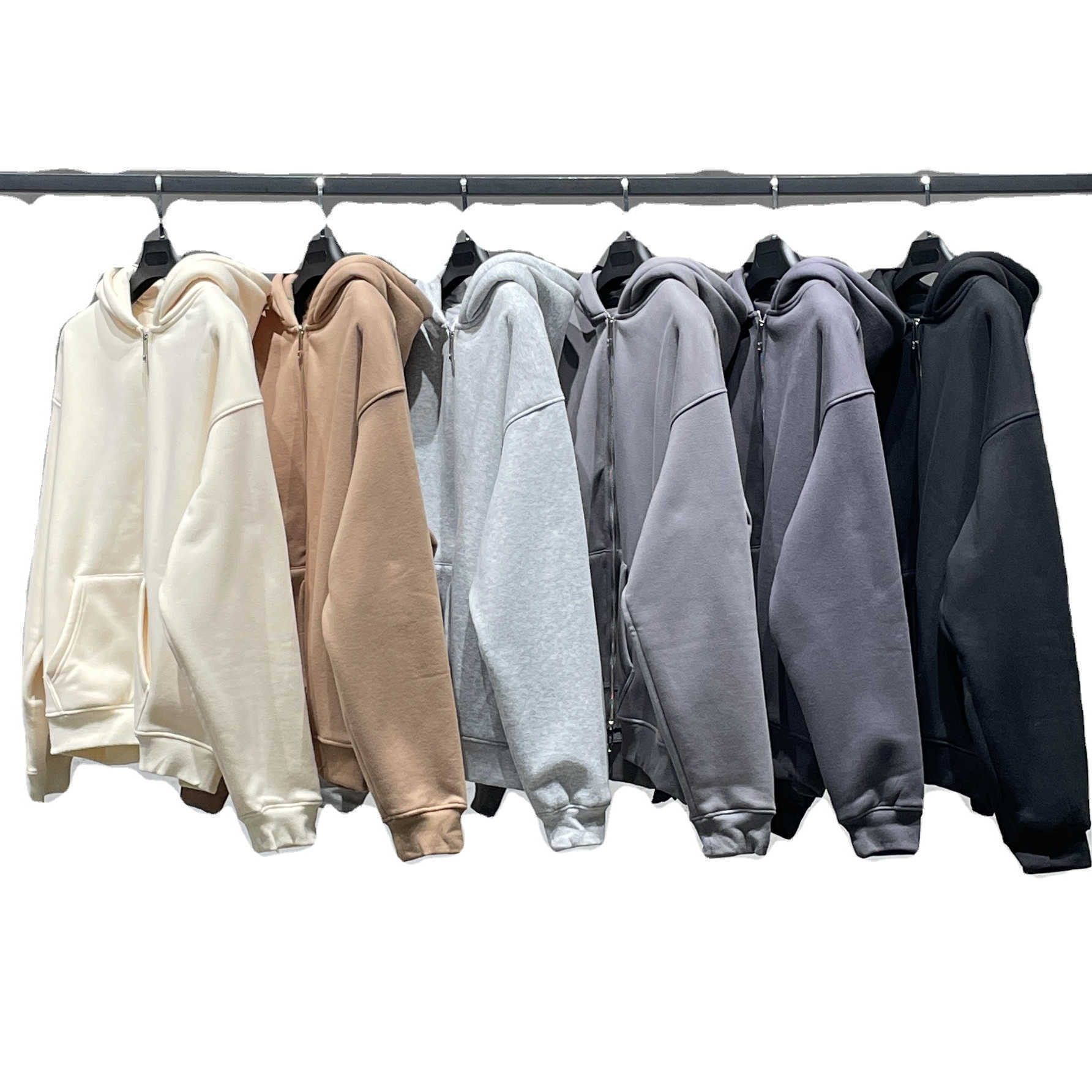 China Manufacturer Men's Blank Drop Shoulder Full Zip Up Hoodies Oversized Unisex Plain Hoodie Jacket Jogger Sets, Apricot
China Manufacturer Men's Blank Drop Shoulder Full Zip Up Hoodies Oversized Unisex Plain Hoodie Jacket Jogger Sets, Apricot