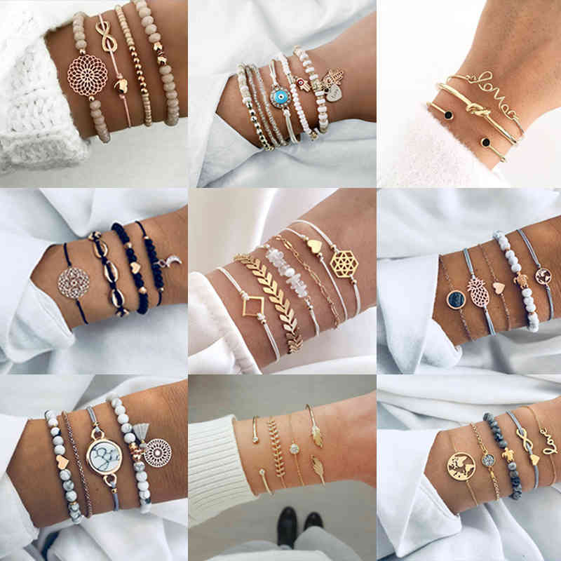 Tocona Bohemian Natural Stone Bead Bracelet Set for Women Luxury Gold Bracelets Female Gothic Indian Jewelry Accessories
Tocona Bohemian Natural Stone Bead Bracelet Set for Women Luxury Gold Bracelets Female Gothic Indian Jewelry Accessories