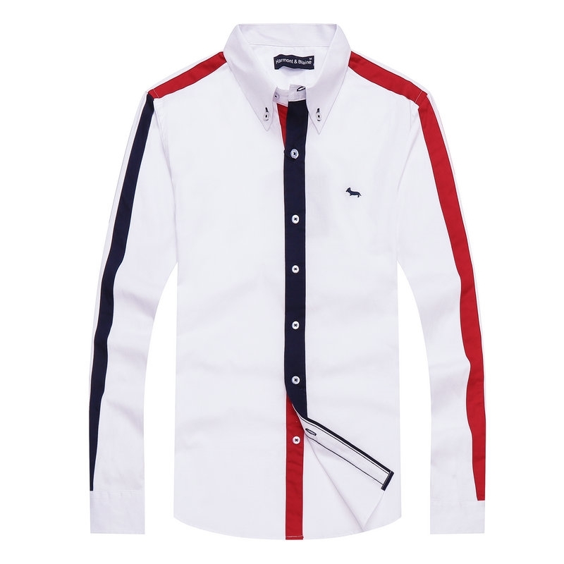 mix men's casual Harmont Blain Long Sleeve Shirts Brand men social homme striped Shirt male tops Camisa Hombre Masculina Chemise 2103231, White;black
mix men's casual Harmont Blain Long Sleeve Shirts Brand men social homme striped Shirt male tops Camisa Hombre Masculina Chemise 2103231, White;black