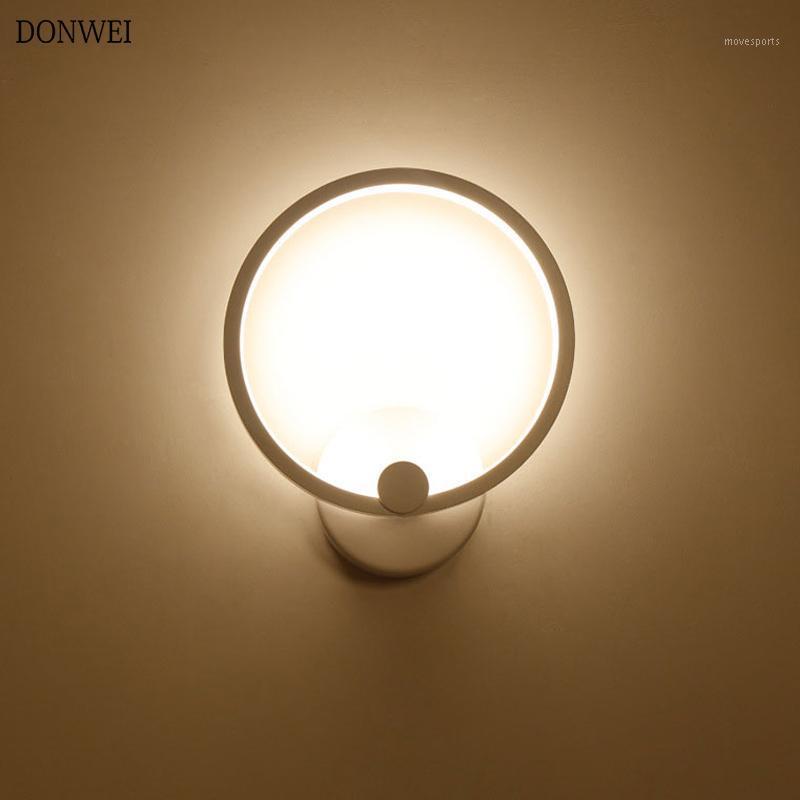 Wall Lamp DONWEI LED Lamps AC85-265V Modern Simple Bedroom Bedside Lights Indoor Dining-room Corridor Stairway Lighting1
Wall Lamp DONWEI LED Lamps AC85-265V Modern Simple Bedroom Bedside Lights Indoor Dining-room Corridor Stairway Lighting1