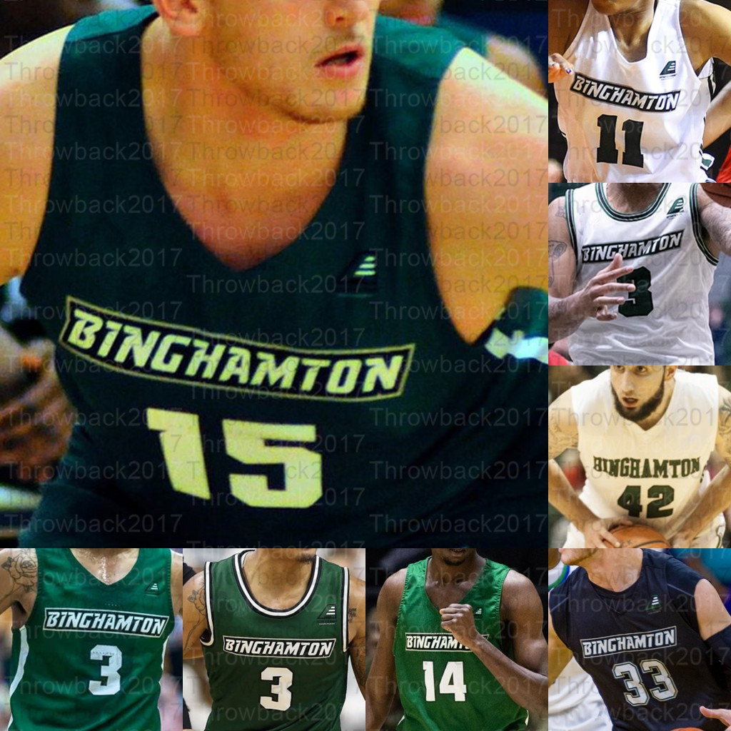 Custom Binghamton Bearcats Basketball jerseys Sam Sessoms George Tinsley Brenton Mills Pierre Richard Caldwell Jr., Black
Custom Binghamton Bearcats Basketball jerseys Sam Sessoms George Tinsley Brenton Mills Pierre Richard Caldwell Jr., Black