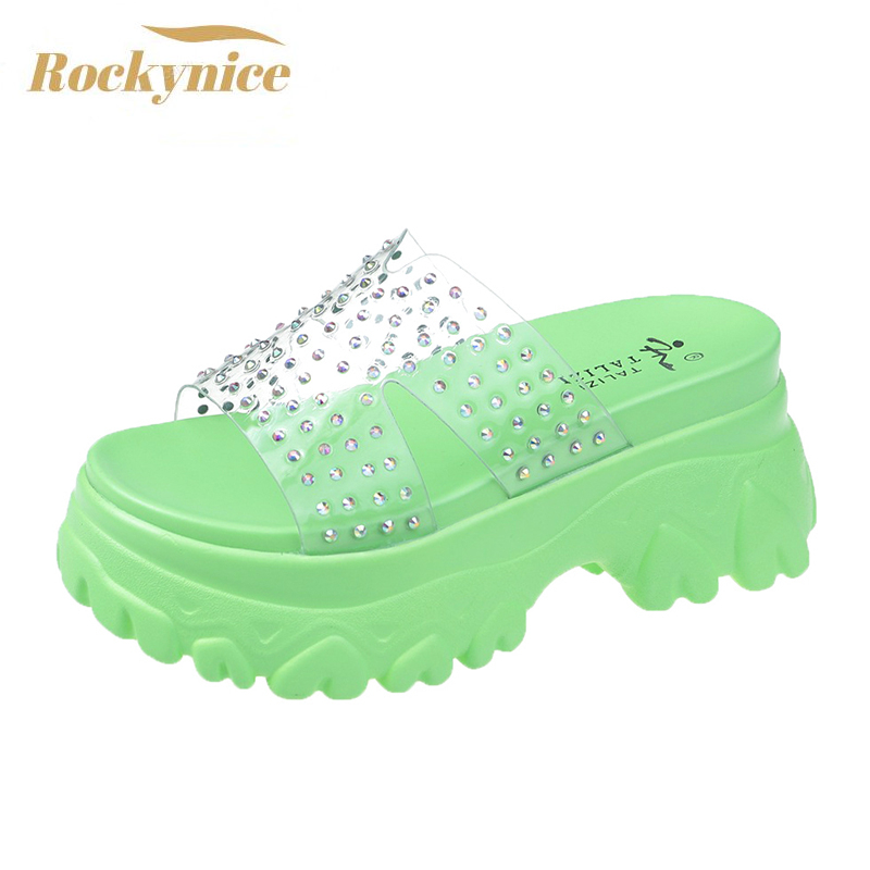 Slippers 2021 Summer Shoes Woman Crystal Female Rubber Beach Sandals For Women Ladies Platform Flip Flops Outside PVC Slides, Black
Slippers 2021 Summer Shoes Woman Crystal Female Rubber Beach Sandals For Women Ladies Platform Flip Flops Outside PVC Slides, Black
