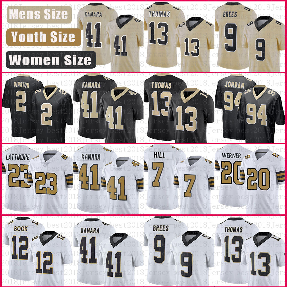 41 Alvin Kamara Jameis Winston 9 Drew Brees Jersey Marquez Callaway Taysom Hill Michael Thomas Chauncey Gardner-Johnson Marshon Lattimore Joe Horn Deuce McAllister, Mens jersey(st)
41 Alvin Kamara Jameis Winston 9 Drew Brees Jersey Marquez Callaway Taysom Hill Michael Thomas Chauncey Gardner-Johnson Marshon Lattimore Joe Horn Deuce McAllister, Mens jersey(st)