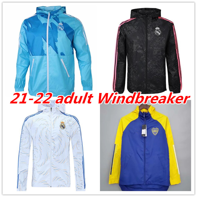 2021 2022 Real Madrid soccer full zipper Hooded jacket Windbreaker 21 22 adult Boca hoodie football jackets coat Sweater, Black
2021 2022 Real Madrid soccer full zipper Hooded jacket Windbreaker 21 22 adult Boca hoodie football jackets coat Sweater, Black