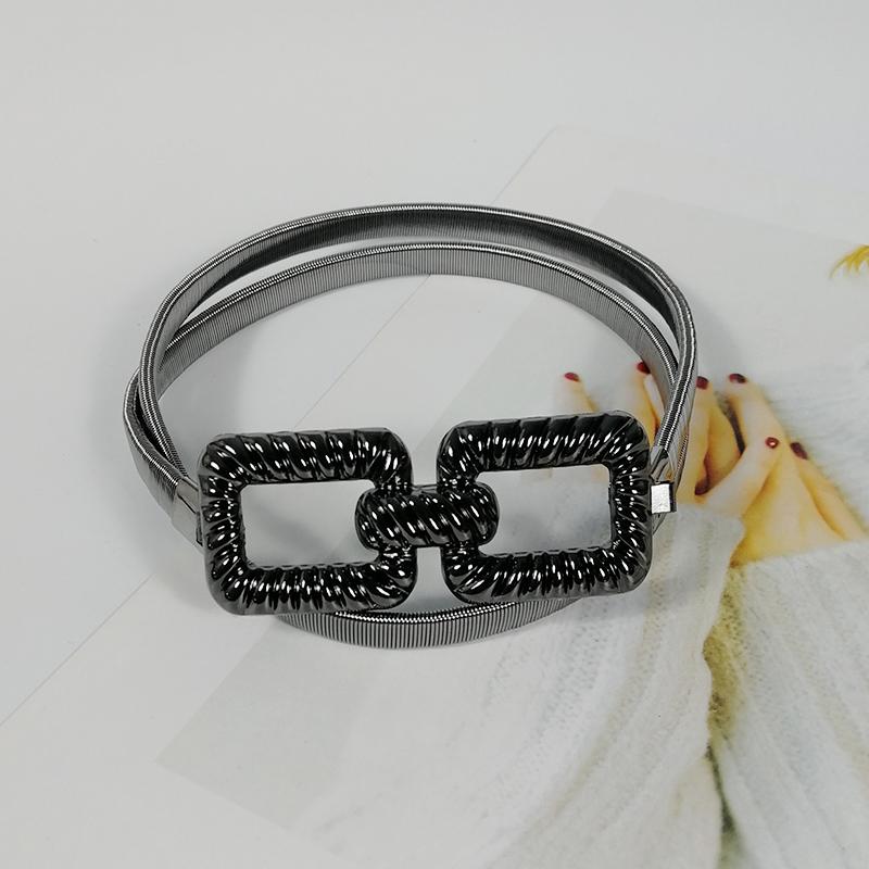Belts Elastic Silver Chain Belt Luxury Stretch Gold Metal For Women Waist Ketting Riem Thin Cummerbunds Ladies Corset Ceinture, Black;brown
Belts Elastic Silver Chain Belt Luxury Stretch Gold Metal For Women Waist Ketting Riem Thin Cummerbunds Ladies Corset Ceinture, Black;brown