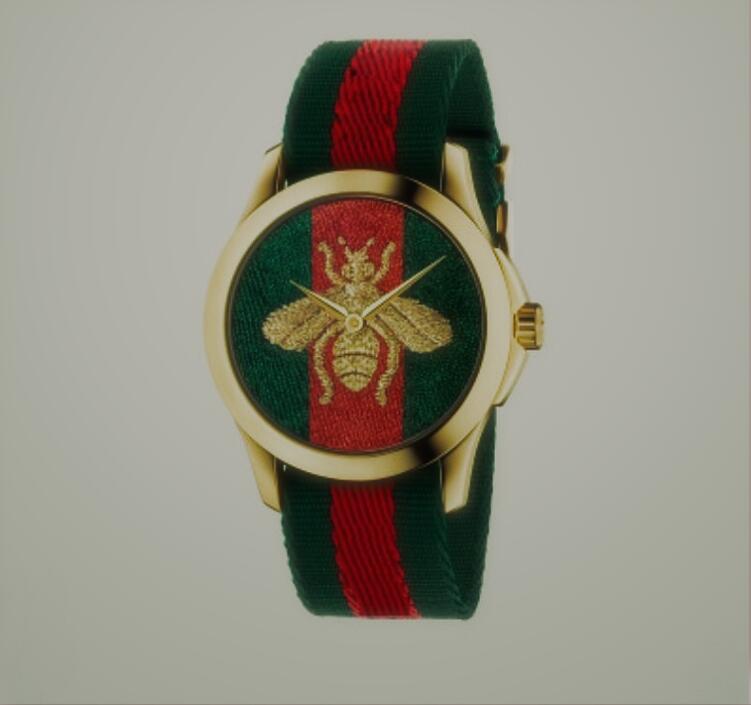 Fashion simple brand watches women men bee snake tiger pattern quartz nylon fabric belt watch sports classic clock Relogio Masculino, Slivery;brown
Fashion simple brand watches women men bee snake tiger pattern quartz nylon fabric belt watch sports classic clock Relogio Masculino, Slivery;brown