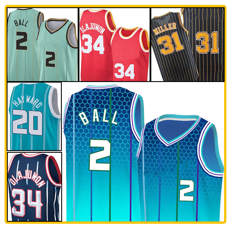 LaMelo 2 Ball Jersey Retro 34 Hakeem Olajuwon Basketball Gordon 20 Hayward Reggie 31 Miller Men Tracy Vince McGrady Carter Spud Webb, Men jersey
LaMelo 2 Ball Jersey Retro 34 Hakeem Olajuwon Basketball Gordon 20 Hayward Reggie 31 Miller Men Tracy Vince McGrady Carter Spud Webb, Men jersey