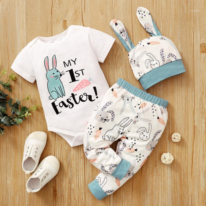 Born Baby Easter Clothes Infant Boys Girls Printed Romper Bodysuit+pants Hat Outfits Sets Clothing, White
Born Baby Easter Clothes Infant Boys Girls Printed Romper Bodysuit+pants Hat Outfits Sets Clothing, White