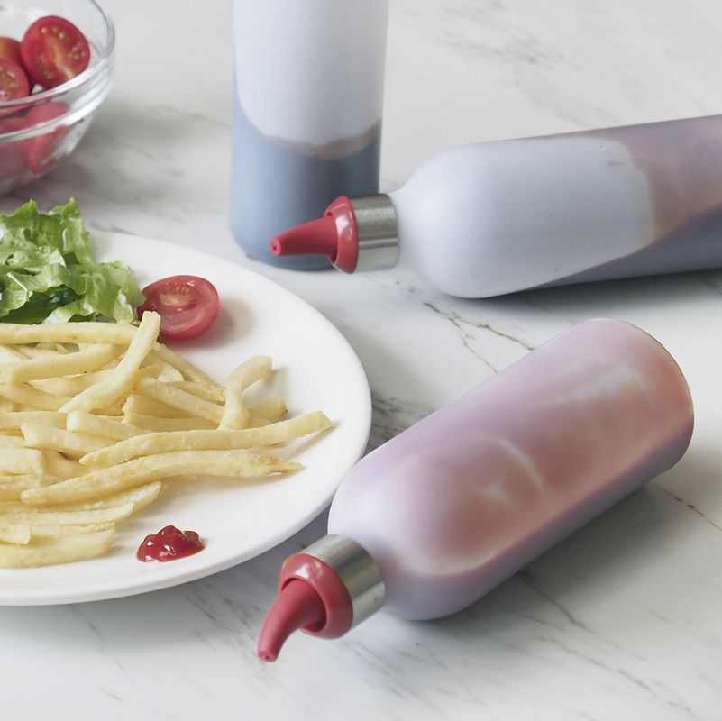 Cooking Utensils baking Silicone Plastic Jam Oil Mustard Syrup Container Bottles for Sauce Dispenser Kitchen Accessories
Cooking Utensils baking Silicone Plastic Jam Oil Mustard Syrup Container Bottles for Sauce Dispenser Kitchen Accessories