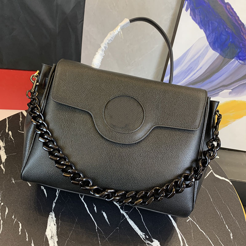 Women Plain Handbag Lady Tote Shoulder Bag Genuine Leather Crossbody Bags Detachable Adjustable Strap Chains Flap Handbags High Quality, 1 black
Women Plain Handbag Lady Tote Shoulder Bag Genuine Leather Crossbody Bags Detachable Adjustable Strap Chains Flap Handbags High Quality, 1 black