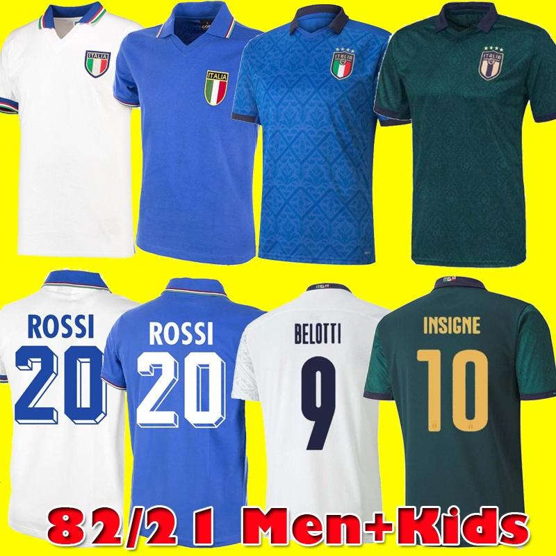 Men kids 1982 Italy soccer jerseys Rossi HOME AWAY 82 2021 INSIGNE VERRATTI TOTTI Factory price expert design Quality Latest Style Original Status, Green
Men kids 1982 Italy soccer jerseys Rossi HOME AWAY 82 2021 INSIGNE VERRATTI TOTTI Factory price expert design Quality Latest Style Original Status, Green