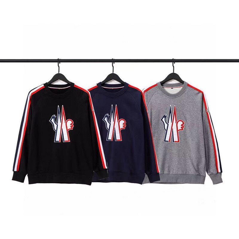 Men Women Hoodie Autumn and Winter Monclair Fashion Brand Mon Embroidery Small Icon Ribbon Mens Loose Sports round Neck Sweater Xiaohongshu, Black
Men Women Hoodie Autumn and Winter Monclair Fashion Brand Mon Embroidery Small Icon Ribbon Mens Loose Sports round Neck Sweater Xiaohongshu, Black