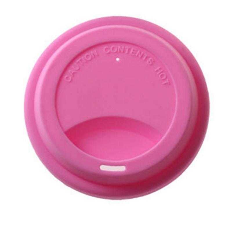 Silicone Cup Lids 9cm Anti Dust Spill Proof Food Grade Silicone Cup Lid Coffee Mug Milk Tea Cups Cover Seal Lids DHJ39