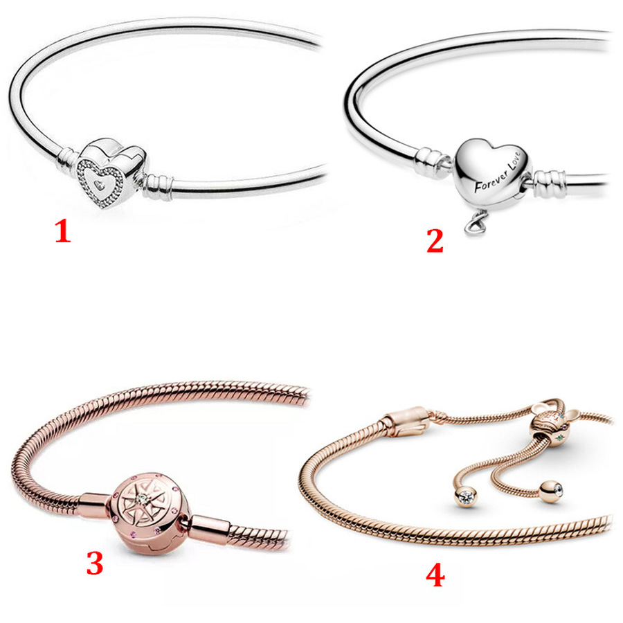Designer Jewelry 925 Silver Bracelet Charm Bead fit Pandora Love Heart Adjustable DIY Blue Crysta Slide Bracelets Beads European Style Charm, Black
Designer Jewelry 925 Silver Bracelet Charm Bead fit Pandora Love Heart Adjustable DIY Blue Crysta Slide Bracelets Beads European Style Charm, Black